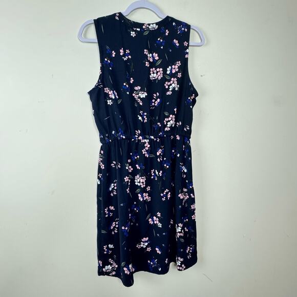 41 Hawthorn Claira Tie Waist Dress - Navy Blue NWT Size Small - Picture 5 of 8